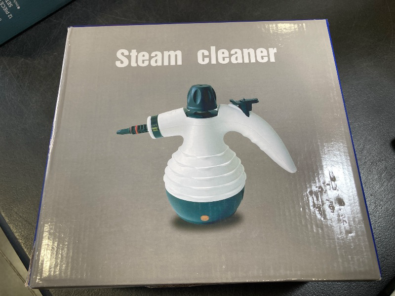 Photo 1 of YSEAGA Steam Cleaner for Home, Multi-Surface Natural Steamer for Cleaning with Safety Lock and 11pcs Accessories, Handheld Steam Cleaner for Sofa Windows Carpet Tile Kitchen Hood and Car (White)