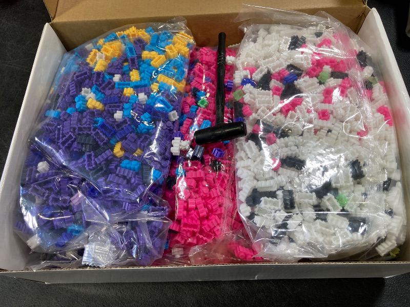 Photo 1 of MEIGESI Bear Building Blocks (7200PCS) | 800% Bear Display Model | Micro 3D Animal Building Blocks | Fluorescence Design for Adults & Kids | Idea for Home & Office Décor |3D Instruction