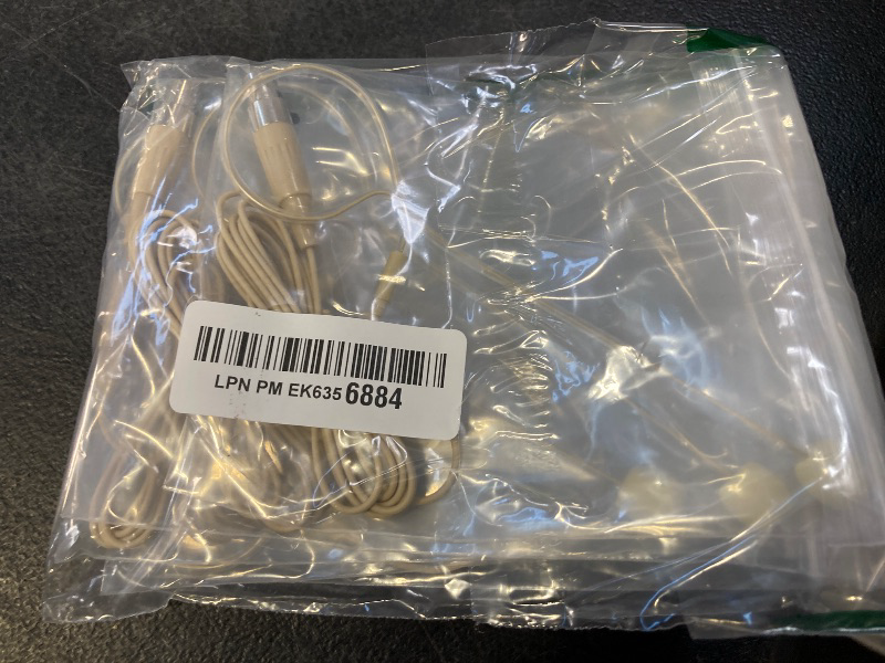 Photo 1 of 5 Pack Headset Headworn Microphone Single Ear Headset Mic Mini XLR 3Pin TA3F Plug Hands Free Mic for AKG Samson with 1.5m Cable Windscreen, Work for Singing, Lecture, Stage