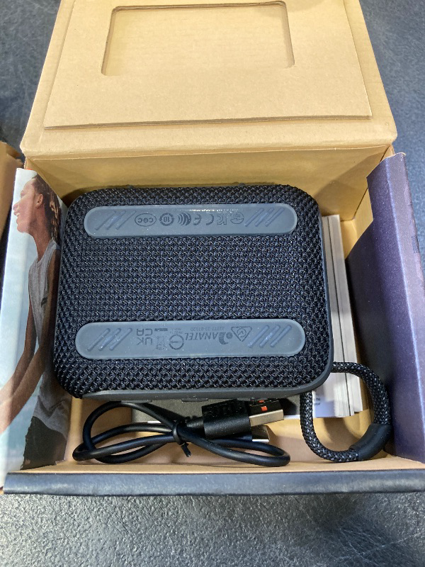 Photo 1 of JBL Go 4 - Ultra-Portable, Waterproof and Dustproof Bluetooth Speaker, Big Pro Sound with Punchy bass, 7-Hour Built-in Battery, Made in Part with Recycled Materials (Black)