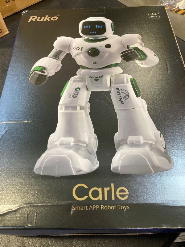Photo 1 of Ruko 1088 Large Robot Toys for Boys, STEM Programmable Remote Control Robot, Electronics Educational Birthday for Kids 4 5 6 7 8 Year Old, Green
