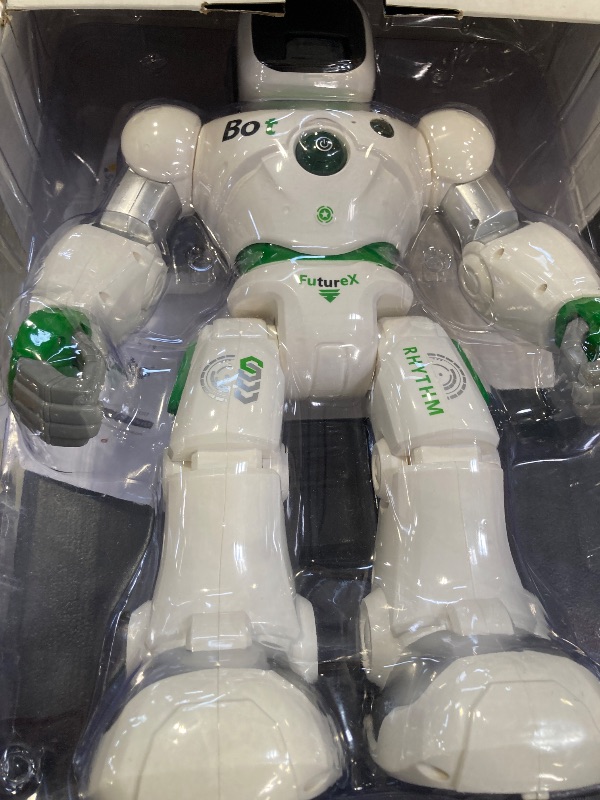 Photo 1 of Ruko 1088 Large Robot Toys for Boys, STEM Programmable Remote Control Robot, Electronics Educational Birthday for Kids 4 5 6 7 8 Year Old, Green