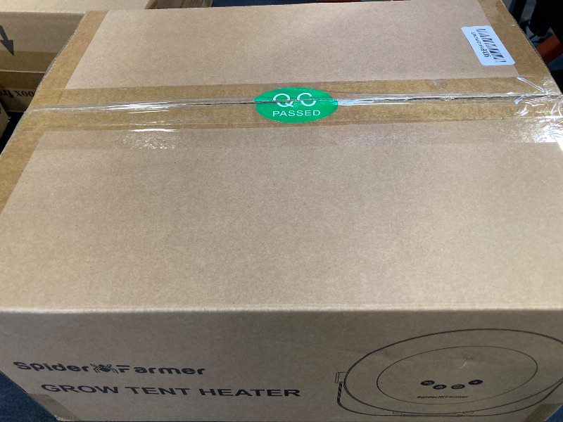 Photo 1 of Spider Farmer Grow Tent Heater,530W Portable Heater with Smart Temperature Control, 4 Modes & 24H Timer, 10-Level PTC Heating & Extension Hose for Plant Rooms,Greenhouse, and Grow Tents
