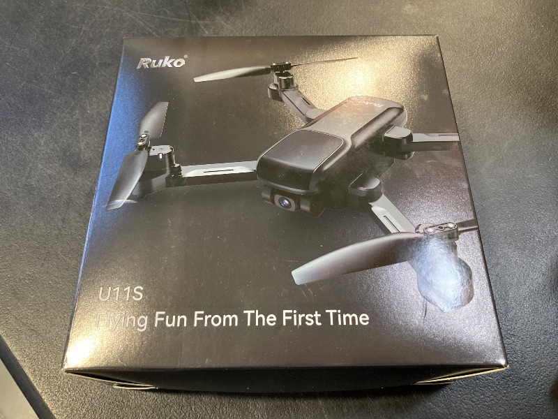 Photo 1 of Ruko U11S Drones with Camera for Adults 4k, Built-in Remote ID, 120° FOV, GPS Auto Return, 40 Min Flight, 5G Live Transmission, Foldable Mini FPV Quadcopter for Beginners with Follow Me, Circle Fly
