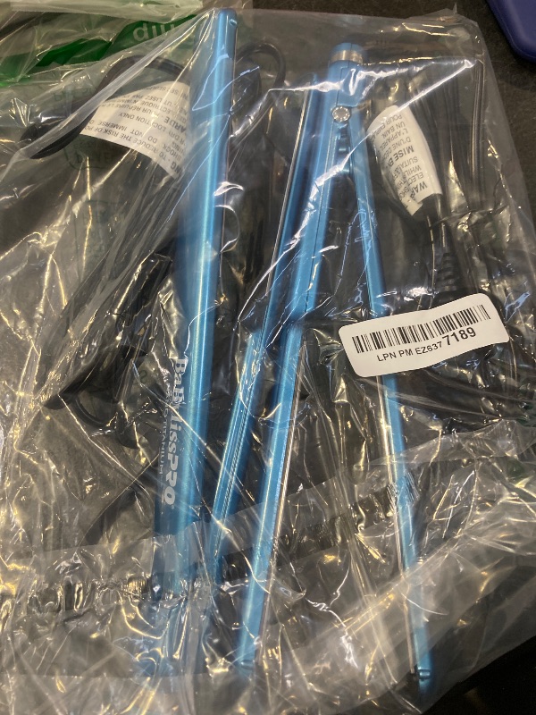 Photo 1 of BaBylissPRO Flat Iron Hair Straightener, 1 Inch & 1-1/2 Inch Nano Titanium Prepack, Hair Styling Tools & Appliances, BNTPP57UC, Blue