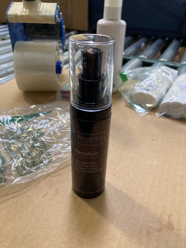 Photo 1 of Revision Skincare Nectifirm Advanced® Neck Cream – Clinically Proven to Firm, Lift & Contour the Neck, Jawline & Décolletage, Correcting Visible Signs of Aging and Weight Loss, 1.7 oz