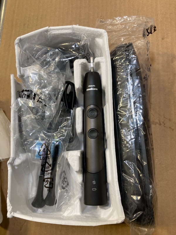 Photo 1 of Philips Sonicare ExpertClean 7500 Black, Rechargeable Electric Power Toothbrush, HX9690/05