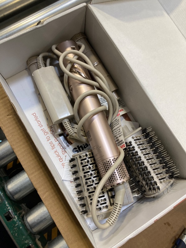 Photo 1 of Shark HD430 FlexStyle Air Styling & Drying System, Powerful Hair Dryer Brush & Multi-Styler with Auto-Wrap Curlers, Paddle Brush, Oval Brush, Concentrator Attachment, Stone