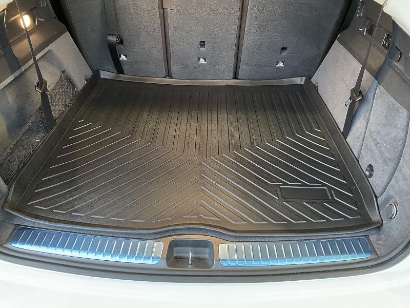 Photo 1 of Premium Cargo Liner for Mercedes Benz GLE Class 2020-2025 - Custom Fit Car Trunk Mat - All-Season Black Cargo Mat - 3D Shaped Laser Measured Trunk Liners for Mercedes Benz GLE Class 2020-2025.

