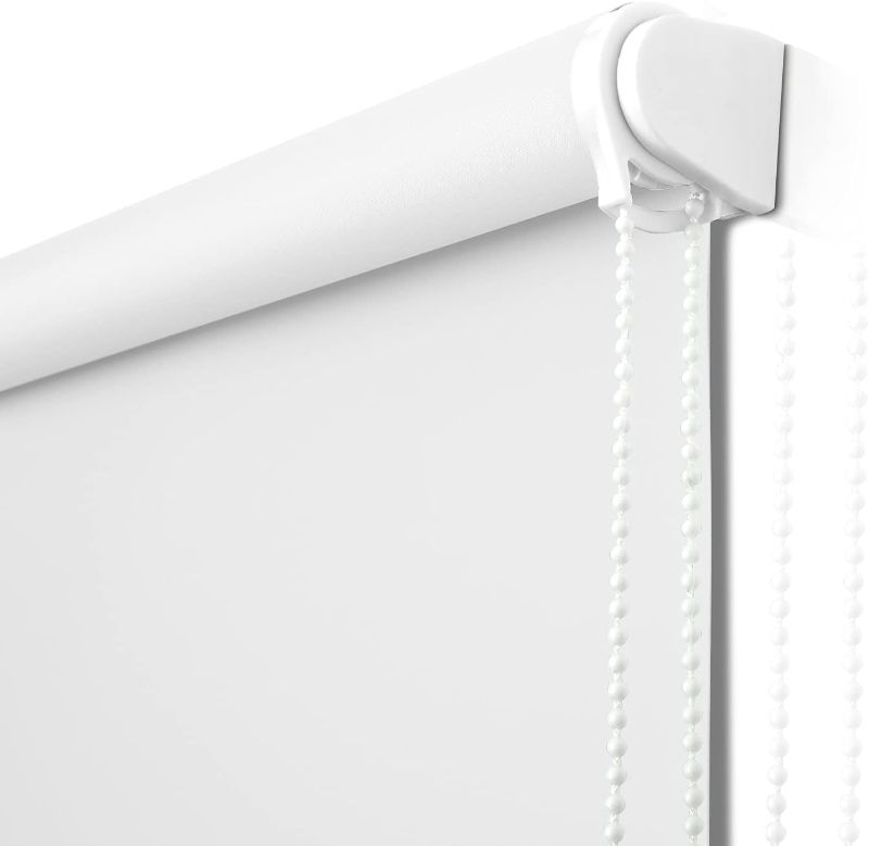Photo 1 of NUTRO CHILL Blackout Blinds, Window Blinds with Thermal Insulated, UV Protection Window Shades for Home, Door, Kitchen, Bathroom (52" W x 68" L, White)
