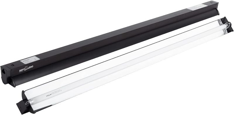 Photo 1 of REPTI ZOO T5 HO UVB Lighting Combo Kit, Terrarium Hood Comes with Desert 10.0 UVB T5 Lamp (39W)