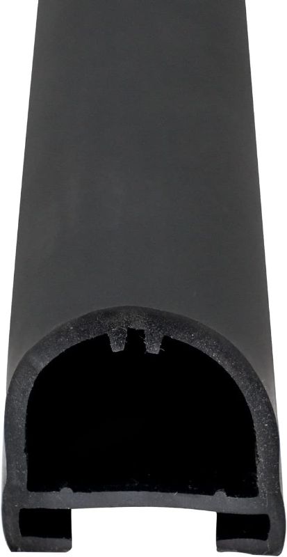 Photo 1 of Black Rubber 018-312-EKD for 1" x 15/16" x 35' D-Seal RV Slide Out System
