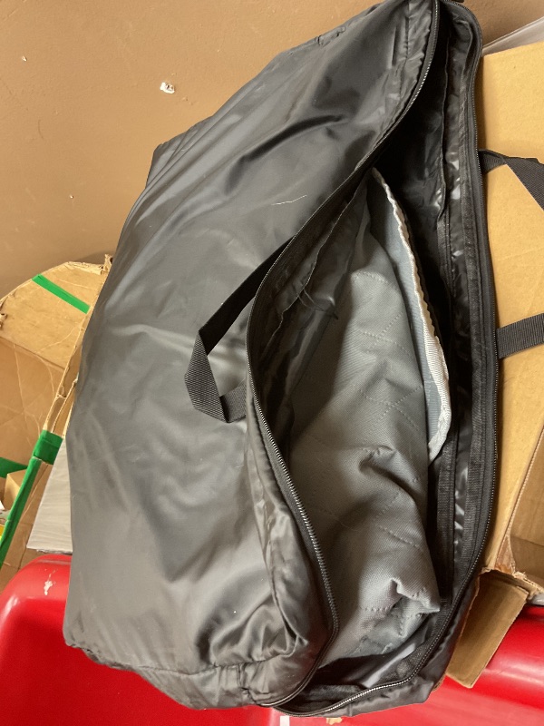 Photo 1 of MIXJOY Back Seat Extender for Dogs, Hard Bottom Dog Car Seat Cover for Back Seat Protector, Waterproof Dogs Backseat Cover for Car, Foldable Dog Hammock for Car Travel Accessories, Grey