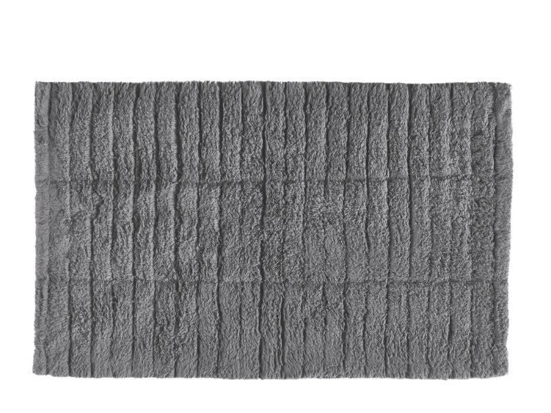 Photo 1 of Tiles Terry Bath Mat - Grey
