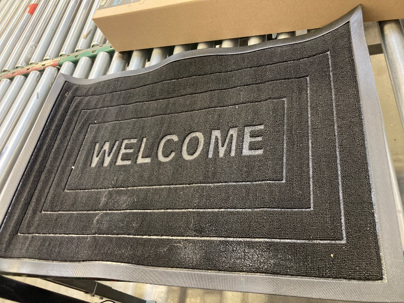 Photo 1 of  Durable Door Mat -  Non-Slip Outdoor Indoor Entrance -  