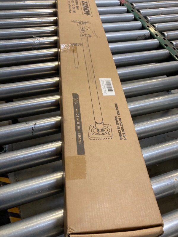 Photo 1 of Adjustable Cargo Bar, Truck Bed Divider from 40 to 78.7 IN with 200LB Bearing Capacity, Cargo Bar for Pickup, Truck Bed Organizer Cargo Bars for SUV, Trailer, Van, Come With 2 Divider Bar, 1 Cargo Net
