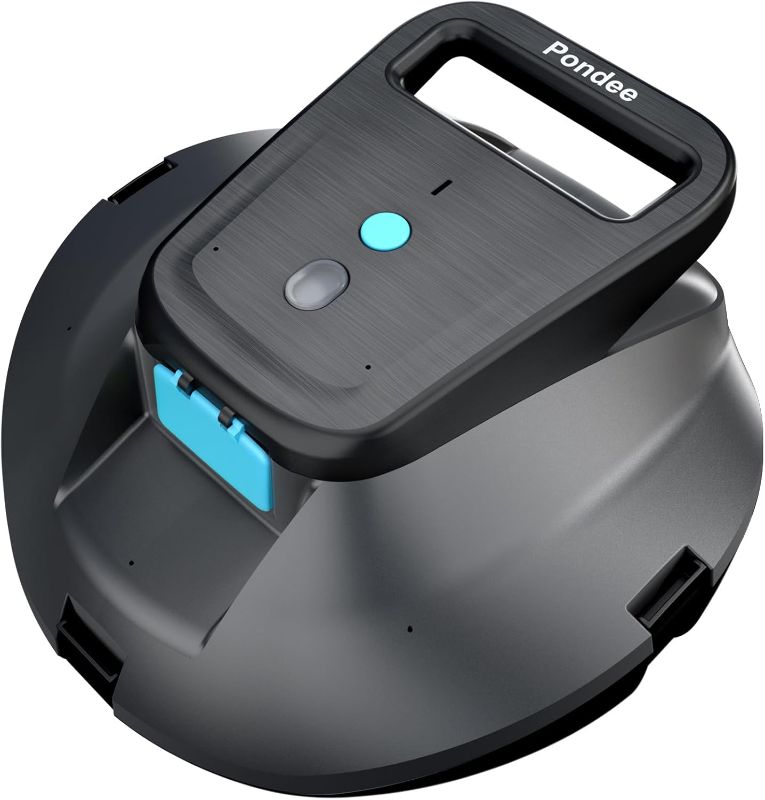 Photo 1 of X1 Robotic Pool Vacuum, Cordless Pool Cleaner with 120 Mins Runtime, Auto-Parking, 2.5h Fast Charging, Ideal for Above Ground and Flat-Bottom Inground Pools up to 850 sq.ft
