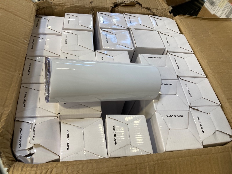 Photo 1 of 50PCS---Sublimation Glossy Coating Tumblers
