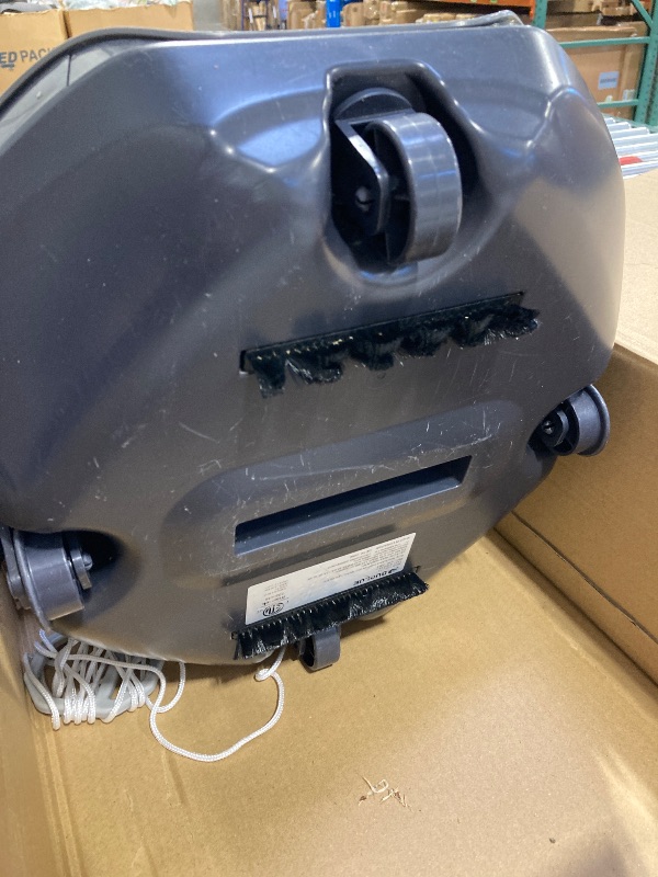 Photo 1 of Bubot 300P Robotic Pool Cleaner, Cordless Pool Vacuum with Industry Leading Suction Power, Bluehole Tech, DirtLock Tech, Smart Sensor for Above-Ground Flat Pools up to 850 Sq.Ft, Silver
