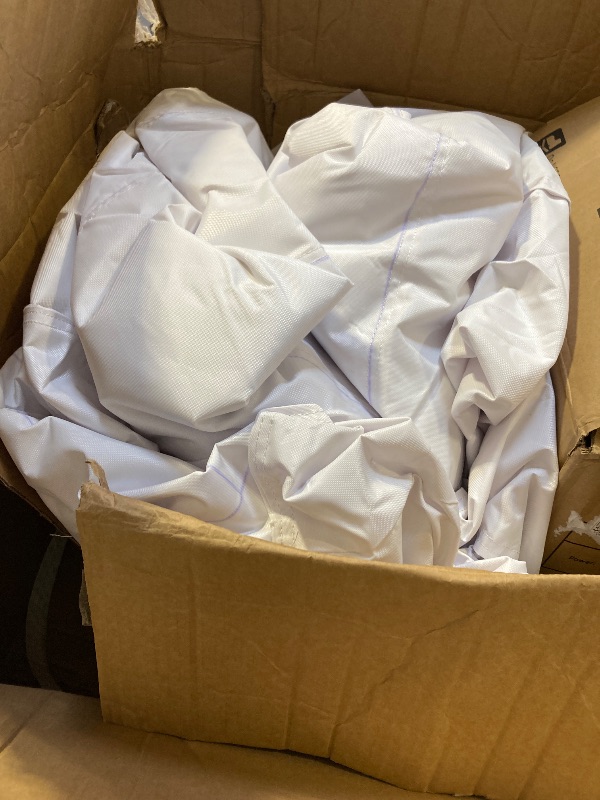 Photo 1 of AKSPORT Inflatable Bounce House,White Castle Bounce House for Kids 3-6 Indoor & Outdoor Inflatable Bouncer House with Slide & Air Blower & Balloons for Kids Birthday Party,Wedding Party
