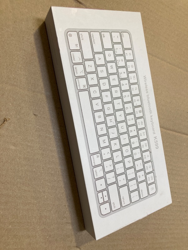 Photo 1 of ULSOU Wireless Keyboard for Mac, Bluetooth/2.4G USB Dual-Channel Connection, Multi Device, Mini Size, Rechargeable Bluetooth Keyboard for Mac Compatible with iMac, iPad, iPhone, MacBook Air/Pro
