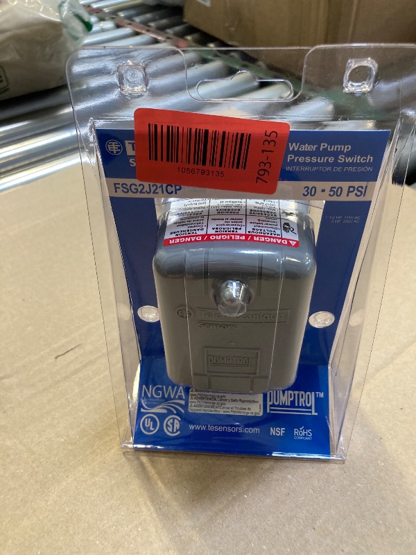 Photo 1 of Square D 9013 FSG2 30/50 Schneider Electric FSG2J21CP 30-50 PSI Pumptrol Water Pressure Switch