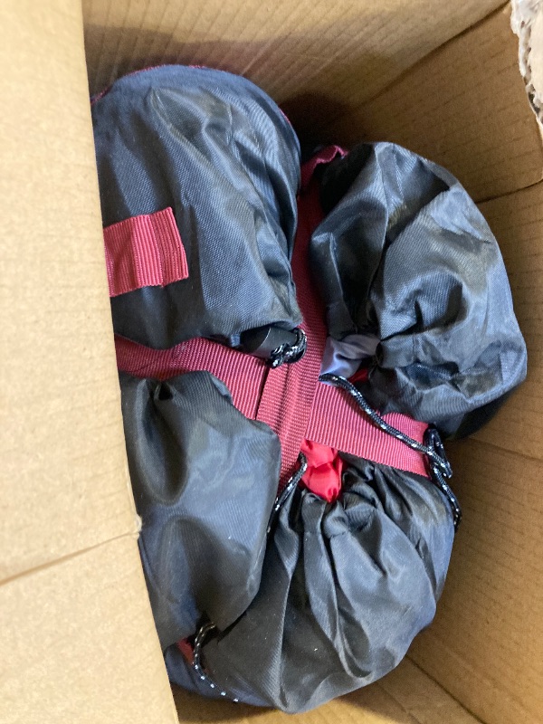 Photo 1 of 1pc   ETGLCOZY Sleeping Bag for Adults Cold Weather & Warm, Lightweight Backpacking Camping Hiking Essentials Gear for Kids 10-12 Girls Boys Compact w/Compression Sack 30-50F Degree, Claret/Gray