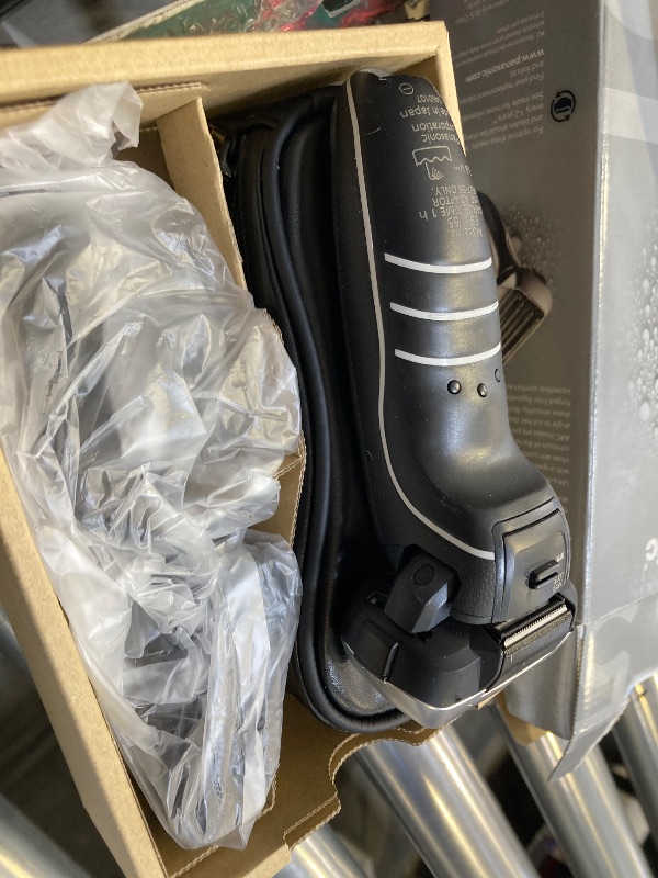 Photo 1 of Panasonic ARC5 Electric Razor for Men with Pop-Up Trimmer, Wet/Dry 5-Blade Electric Shaver with Intelligent Shave Sensor and Multi-Flex Pivoting Head – ES-LV65-S (Silver)