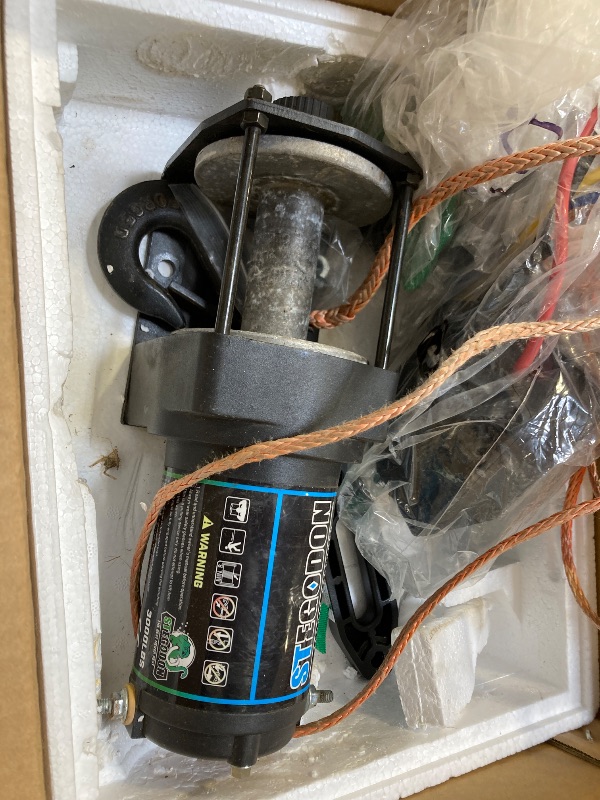 Photo 1 of STEGODON 3500 lb Winch ATV UTV Electric Winch, 