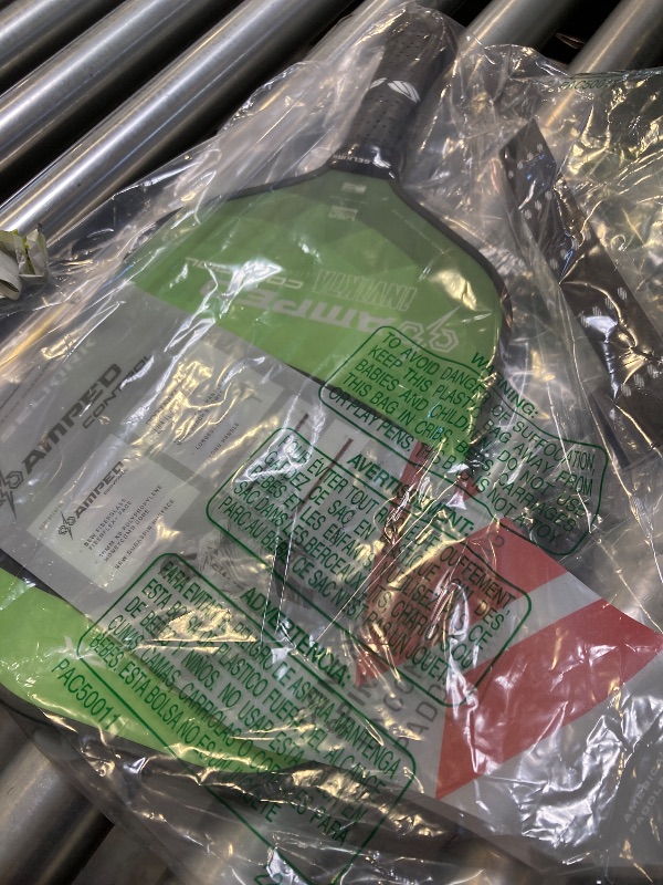 Photo 1 of Selkirk Sport Amped Control Pickleball Paddle | Assembled in The USA | Next-Gen FiberFlex+ Face & Ultra Durable Spin Coating | Unrivaled Precision & Control | Invikta Lightweight Green