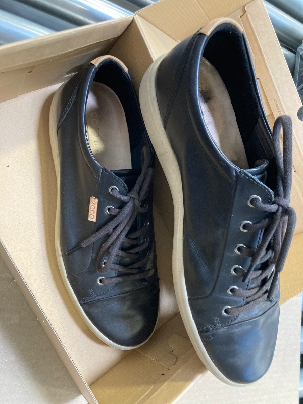 Photo 1 of ECCO Men's Soft 7 Sneaker Shoe, Black, 47 M EU (13-13.5 US)