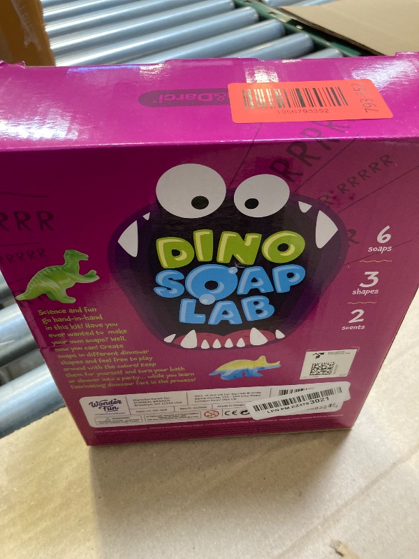 Photo 1 of Dan&Darci Dino Soap Making Kit for Kids, Dinosaur Science Toys Kits, Gifts for Kid All Ages, DIY Activities Craft - Art Crafts Gift Set for Boys and Girls Age 3 4 5 6 7 8 12 Year Old Boy