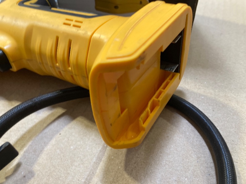 Photo 1 of 150PSI Tire Inflator Portable Air Compressor: Cordless Air Pump Compatible with Dewalt 20V Battery - Car Tire Pump with Digital Pressure Gauge & LED Light for Auto, Motorcycles, Bikes, Ball(Bare Tool)