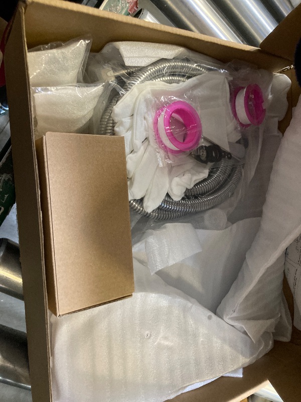 Photo 1 of 13" Rainfall Shower Head with Handheld Combo, Dual Waterfall Showerhead Button Switch by Handheld, Rain Shower head with 3-Modes Wand, Adjustable Extension Arm, 71 Inches Stainless Steel Hose(Chrome)