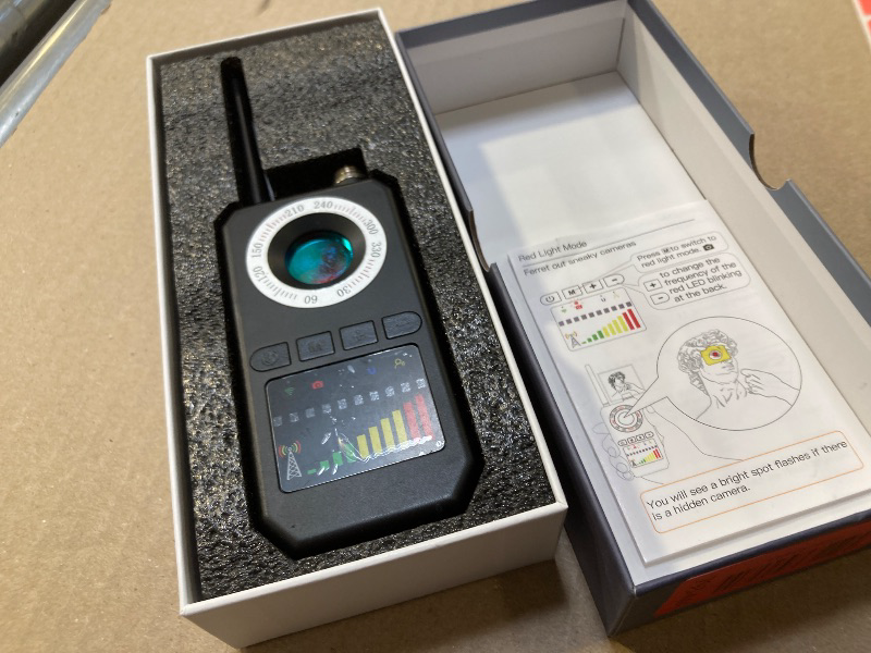 Photo 1 of Hidden Camera detectors, Bug Detector & Camera Finder, rf Detector,GPS Tracker Detector,Listening Device Detector in Travel, Hotel,car to Protect Privacy and Safety at All Times?Black?