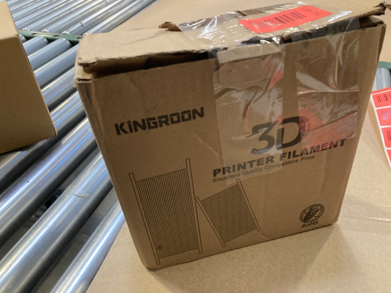 Photo 1 of Kingroon PLA 3D Printer Filament, Dimensional Accuracy +/- 0.02 mm, 1 kg Spool(2.2lbs), 1.75 mm?Yellow