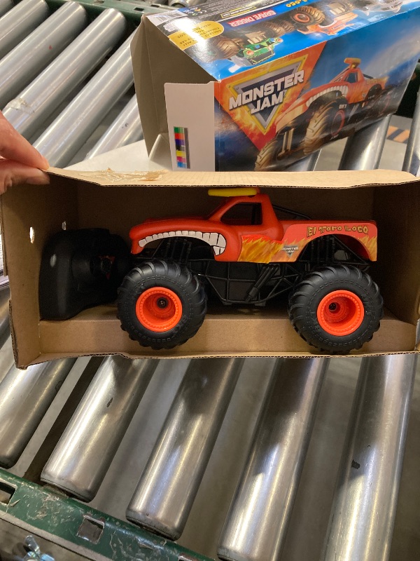 Photo 1 of Monster Jam, Official El Toro Loco Remote Control Monster Truck for Boys and Girls, 1:24 Scale, 2.4 GHz, Kids Toys for Ages 4 and Up