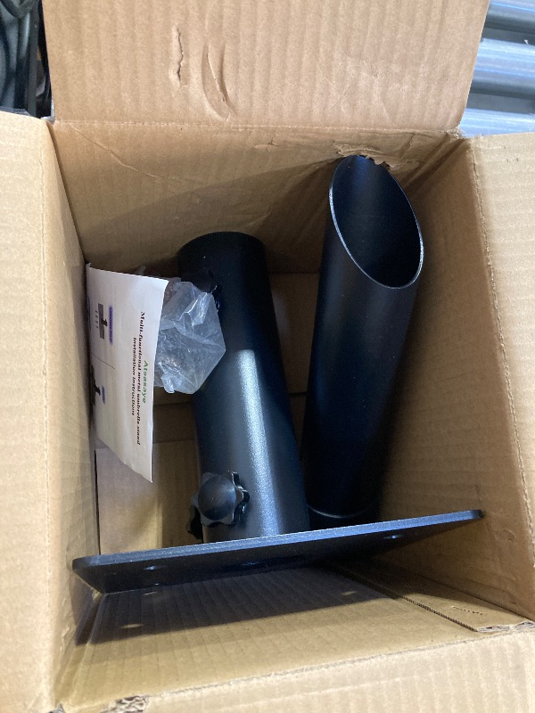 Photo 1 of Atsasaye Patio Umbrella Stand for ?1.2''-?2.2'' Pole, Lawn Design with Ground Spike Fixing, Easy to Carry, Table Umbrella Base for Multiple Scenes, Garden/Deck/Porch.