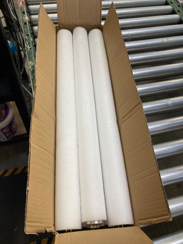 Photo 1 of 6 Pack 2FT F20T12/D Daylight Fluorescent Bulb, 24 Inch 6500K 20 Watt Full Spectrum Light, 1.5 Inch Diameter T12 Linear Tube, High Transparency CRI 85+
