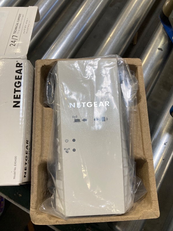 Photo 1 of NETGEAR WiFi Mesh Range Extender (EX6400) - Add up to 2,100 sq. ft., 35 Devices - AC1900 Dual Band Wireless Signal Booster & Repeater (up to 1.9 Gbps Speed), Smart Roaming 
