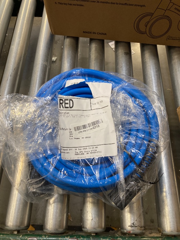 Photo 1 of UBERFLEX™ Kink Resistant Pressure Washer Hose 1/4", 3,100 PSI with (2) 22MM - Made in USA - (50 Feet)