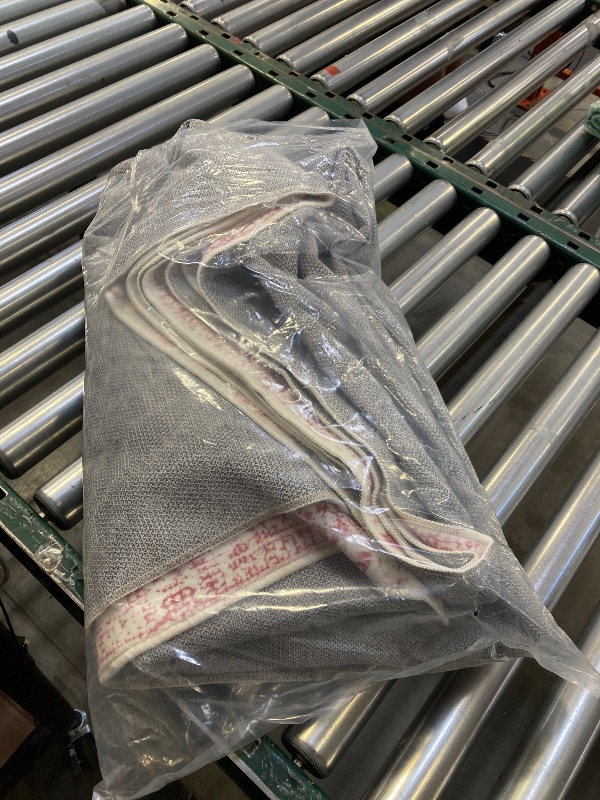 Photo 1 of 5x7 Washable Pink Area Rug, Upgraded Denser Surface Vintage Rugs, Honeycomb Non-Slip Backing Living Room Rug, Easy Care Foldable Rugs for Living Room Bedroom Kitchen Dinning Room Home Office