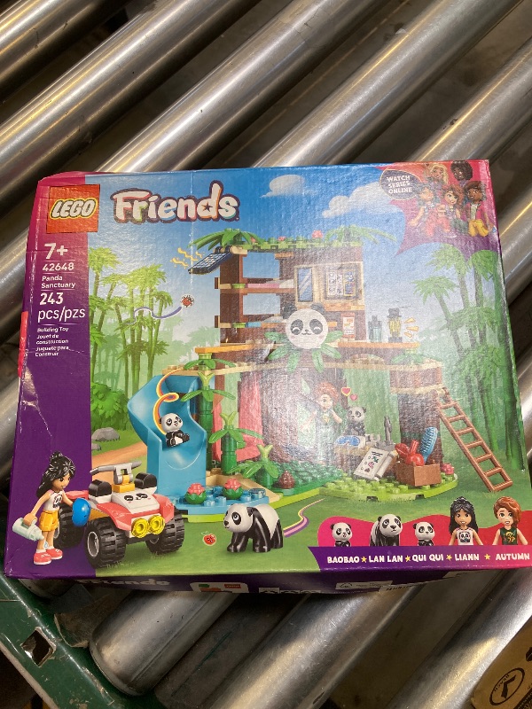 Photo 1 of LEGO Friends Panda Sanctuary Animal Care Pretend Play Toy for Girls & Boys - Interactive Storytelling & Building Playset with Panda Toys for Kids, Ages 7+ - Gift Idea for Birthdays - 42648