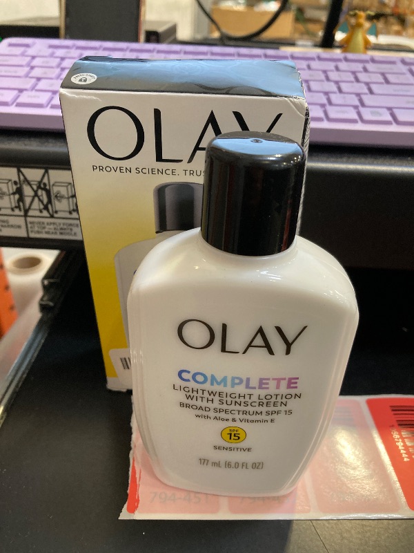 Photo 1 of Olay Complete Lotion Moisturizer with Sunscreen - SPF 15 - 6 fl oz