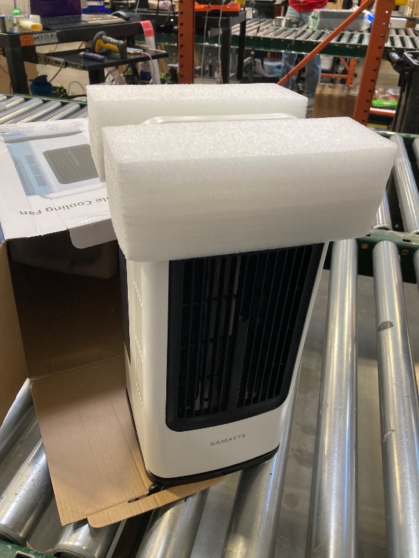 Photo 1 of XAMATTS Portable Air Conditioners, 1700ml Evaporative Air Cooler with Remote, 120° Oscillating Mini Air Conditioner Portable with 3 Speeds & 1-7H Timer, Portable AC Unit Fan for Indoors Bedroom Office