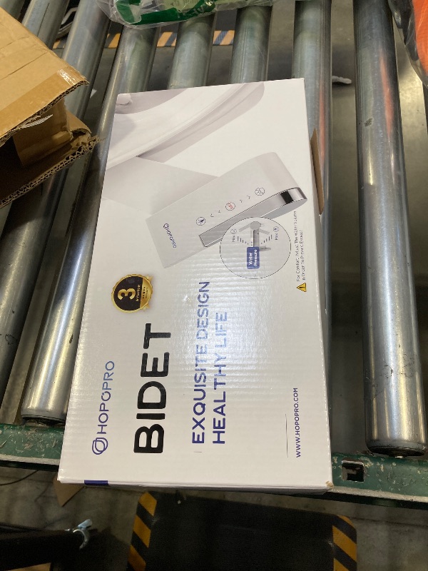 Photo 1 of HOPOPRO Bidet Attachment for Toilet, Non-Electric Bidet Ultra-Slim Dual Nozzle (Feminine/Rear Wash), Cold Water Bidets Sprayer for Existing Toilets with Adjustable Pressure Control 1-Min Install