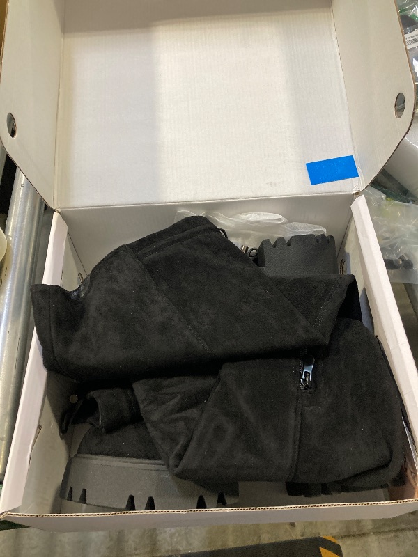 Photo 1 of DREAM PAIRS Women's Platform Over The Knee Boots Lug Sole Round Toe Thigh High Long Chunky Block Heels Fall Boots,Size 10,Black-Suede,SDOB2309W