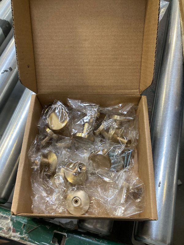 Photo 1 of Ravinte 15 Pack Single Hole Round Cabinet Knobs Champagne Bronze Drawer Knobs Kitchen Cabinet Hardware Pulls