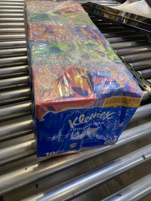 Photo 1 of Kleenex 2-Ply White Facial Tissue,230 Count (Pack of 10)