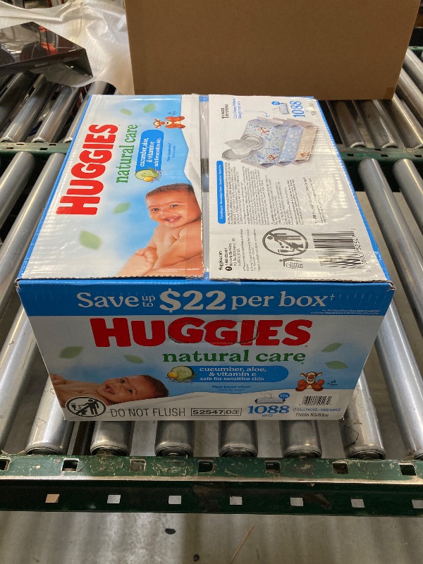 Photo 1 of Huggies Natural Care Baby Wipe Refill, Refreshing Clean (1,088 Count)
